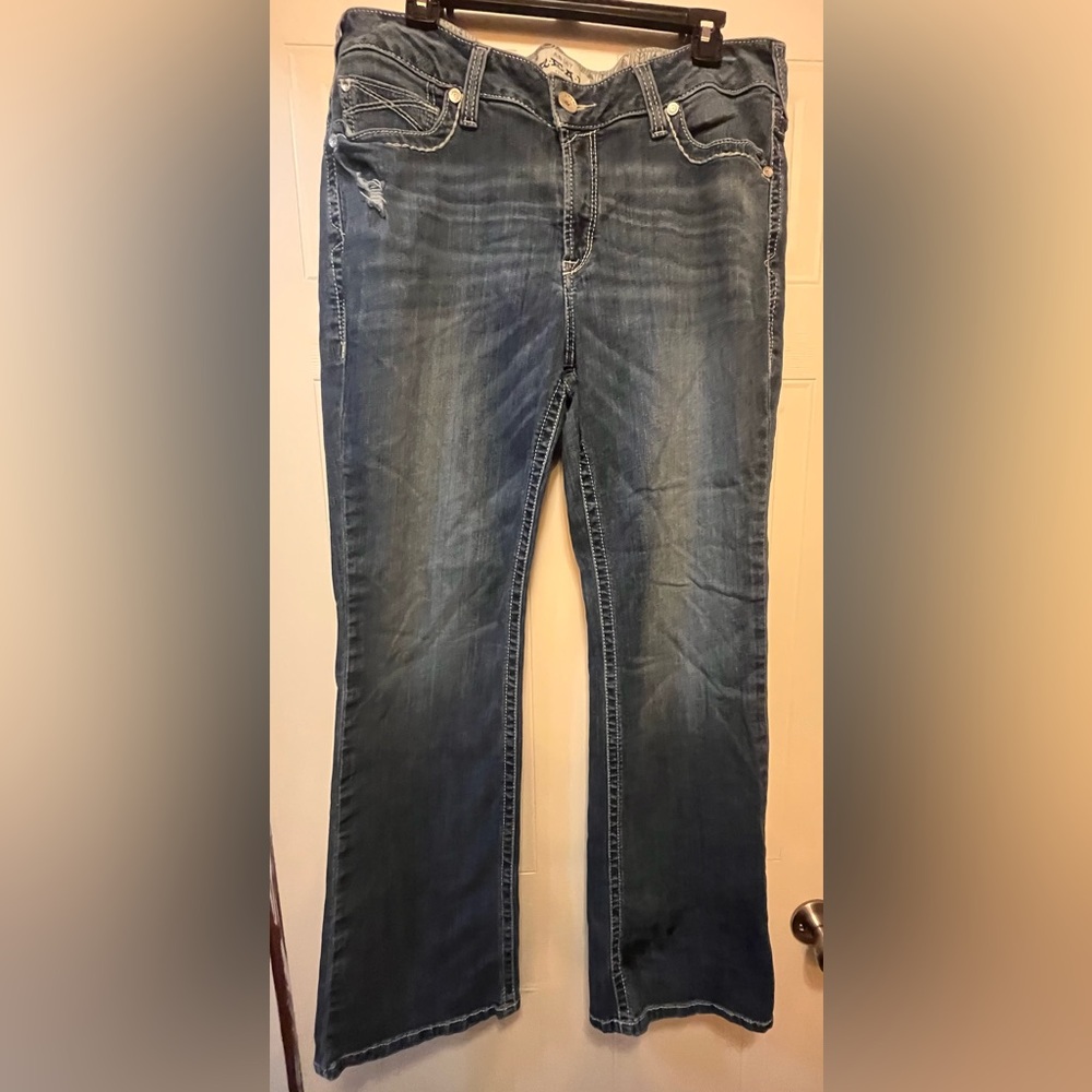 Ariat R.E.A.L. Women’s Denim Jeans in Classic Blue size 33R